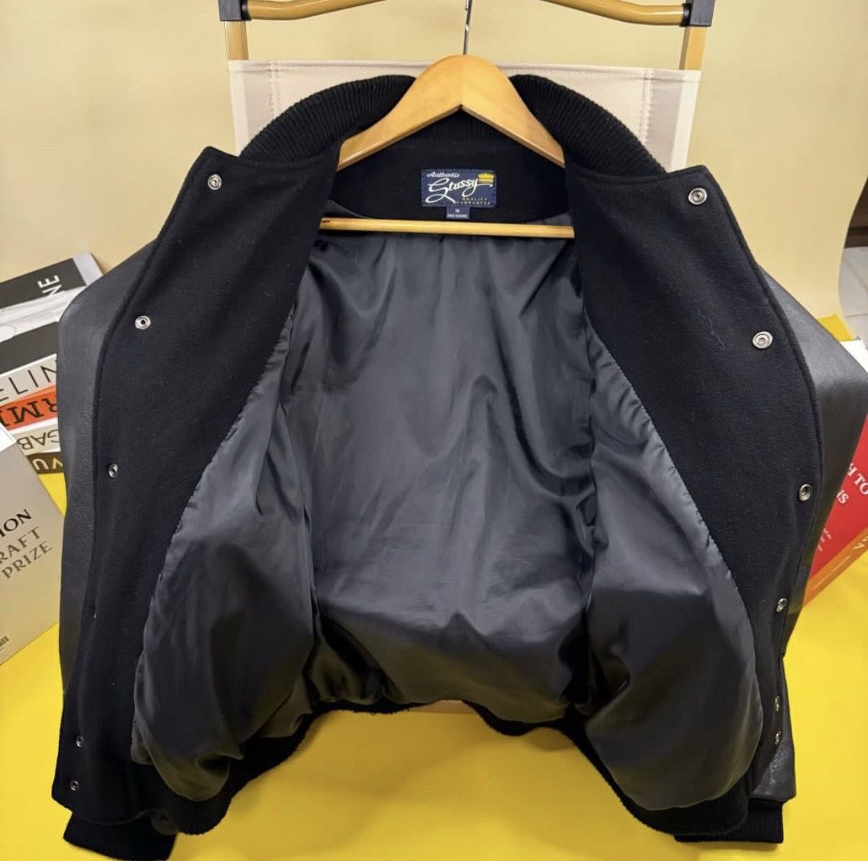 Stussy Stussy Irie Roots Wool Leather Varsity Jacket Size US M / EU 48-50 / 2 - 8 Thumbnail