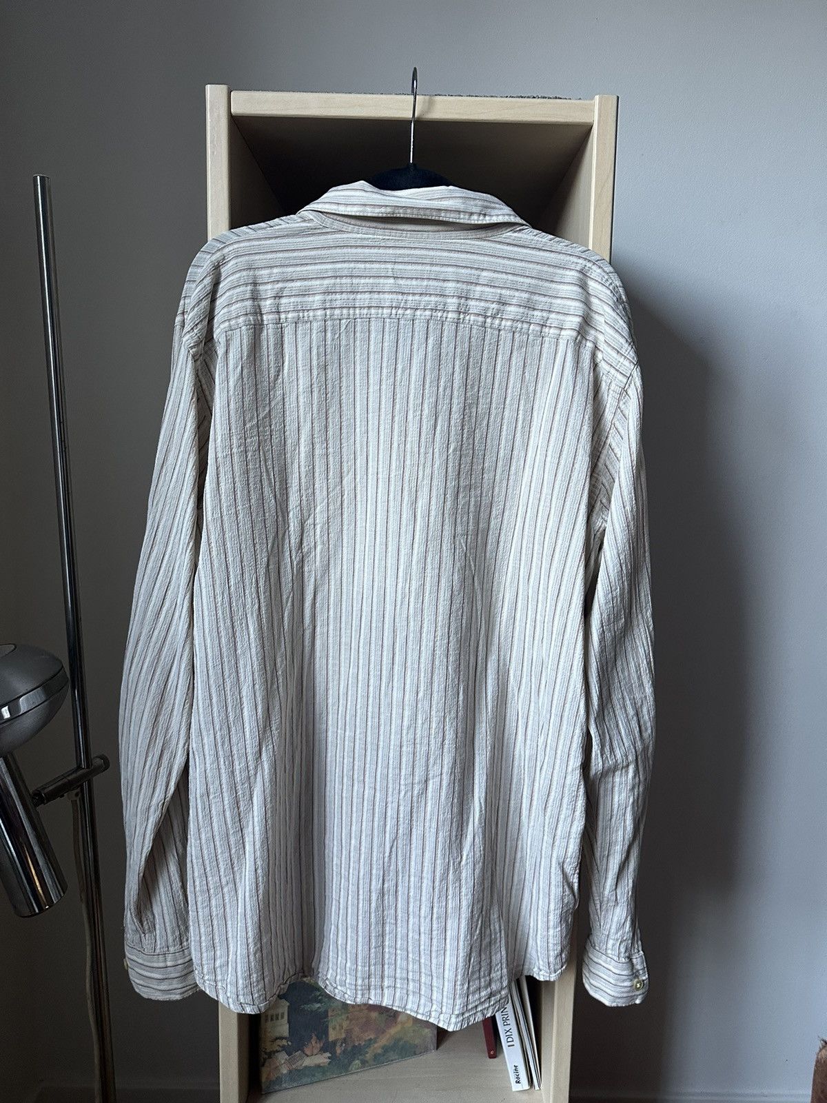 Hugo Boss Hugo Boss vintage linen shirt Size US XL / EU 56 / 4 - 5 Thumbnail