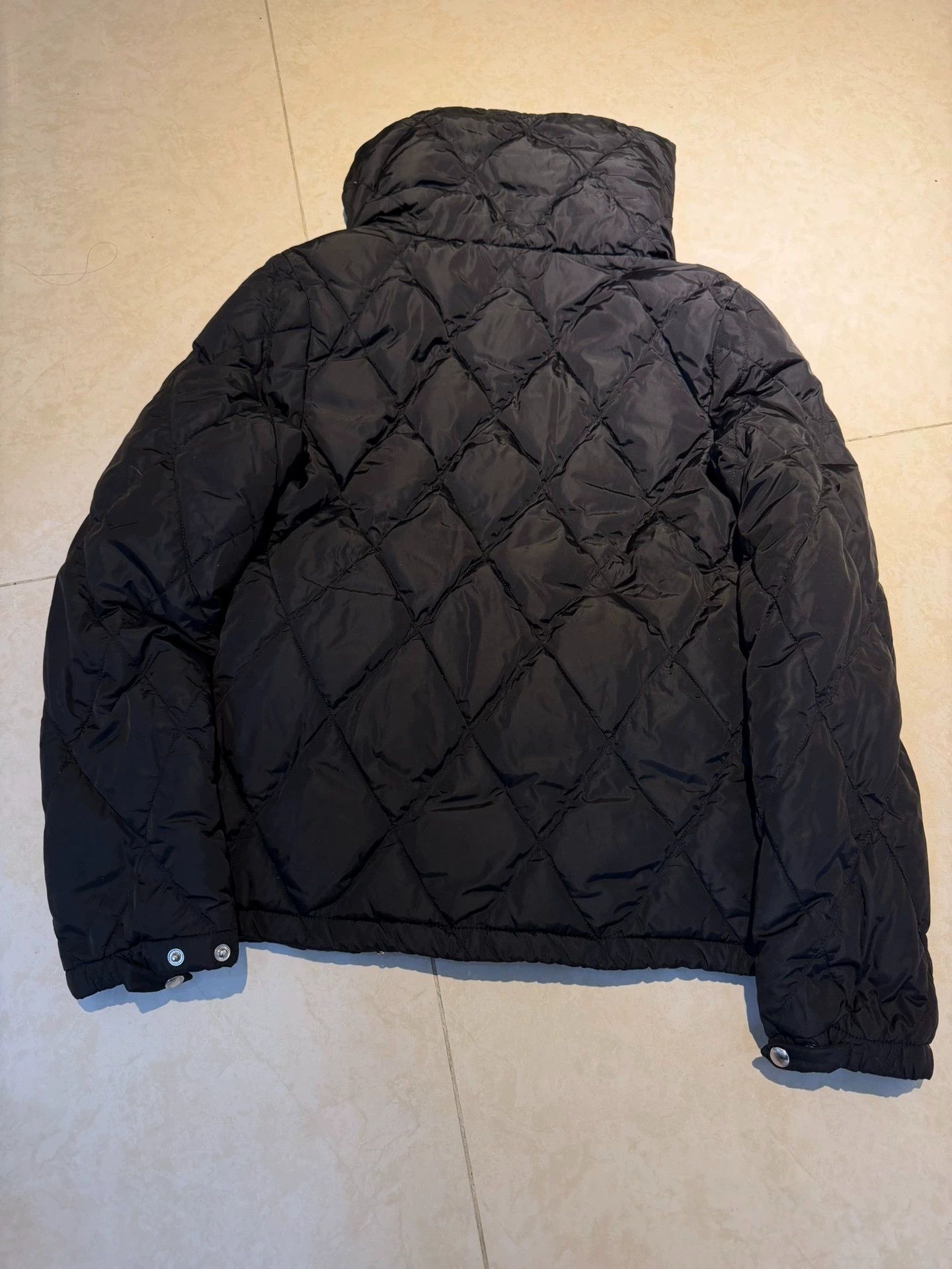 Prada Prada Archive Black Scarf Collar Puffer Jacket 40 Unisex Size S / US 4 / IT 40 - 3 Thumbnail