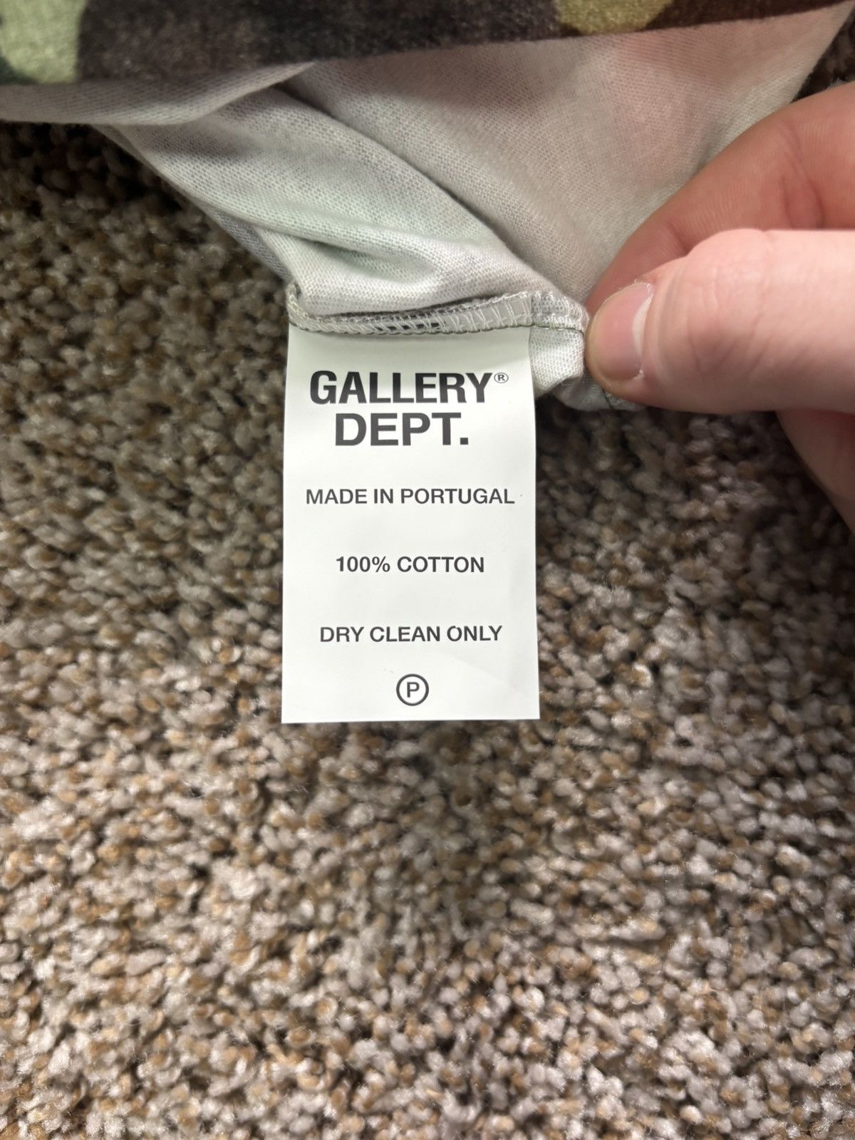 Gallery Dept. gallery dept mixed camo tee - Size medium Size US M / EU 48-50 / 2 - 6 Thumbnail