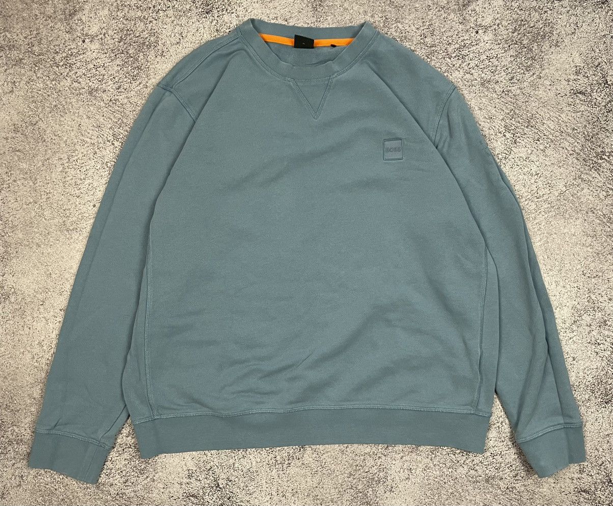 Hugo Boss Hugo Boss Sweatshirt Patch Logo X large Very Good Cond Size US XL / EU 56 / 4 - 1 Thumbnail