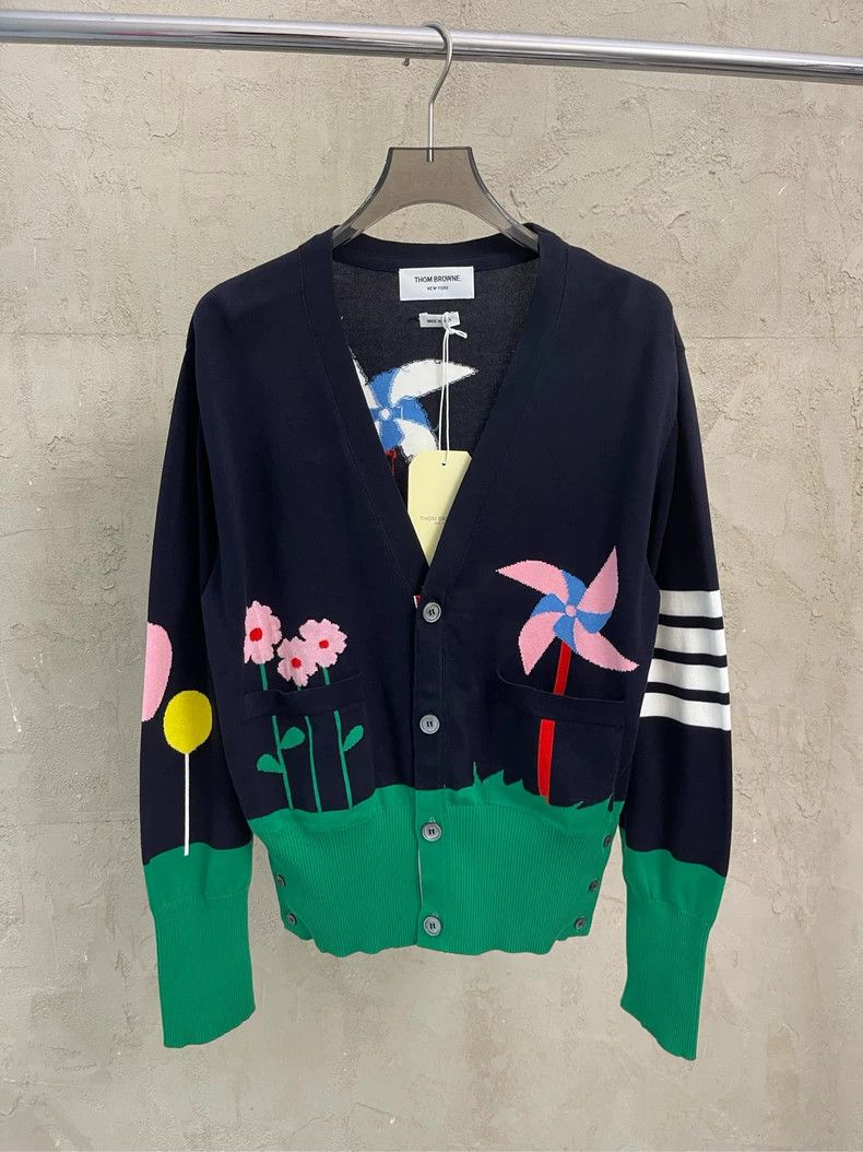 Thom Browne Thom browne Size 3 Tibetan green color-matched windmill h Size L / US 10 / IT 46 - 2 Thumbnail