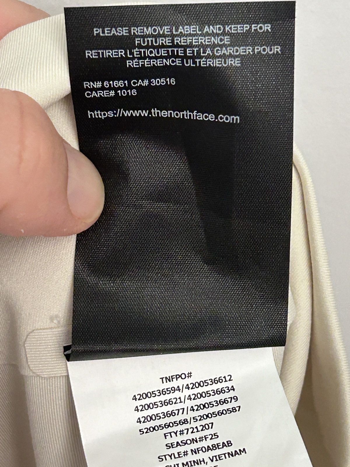 SKIMS SKIMS x The North Face Refina Legging Large Bone NWOT Size 32" / US 10 / IT 46 - 8 Thumbnail