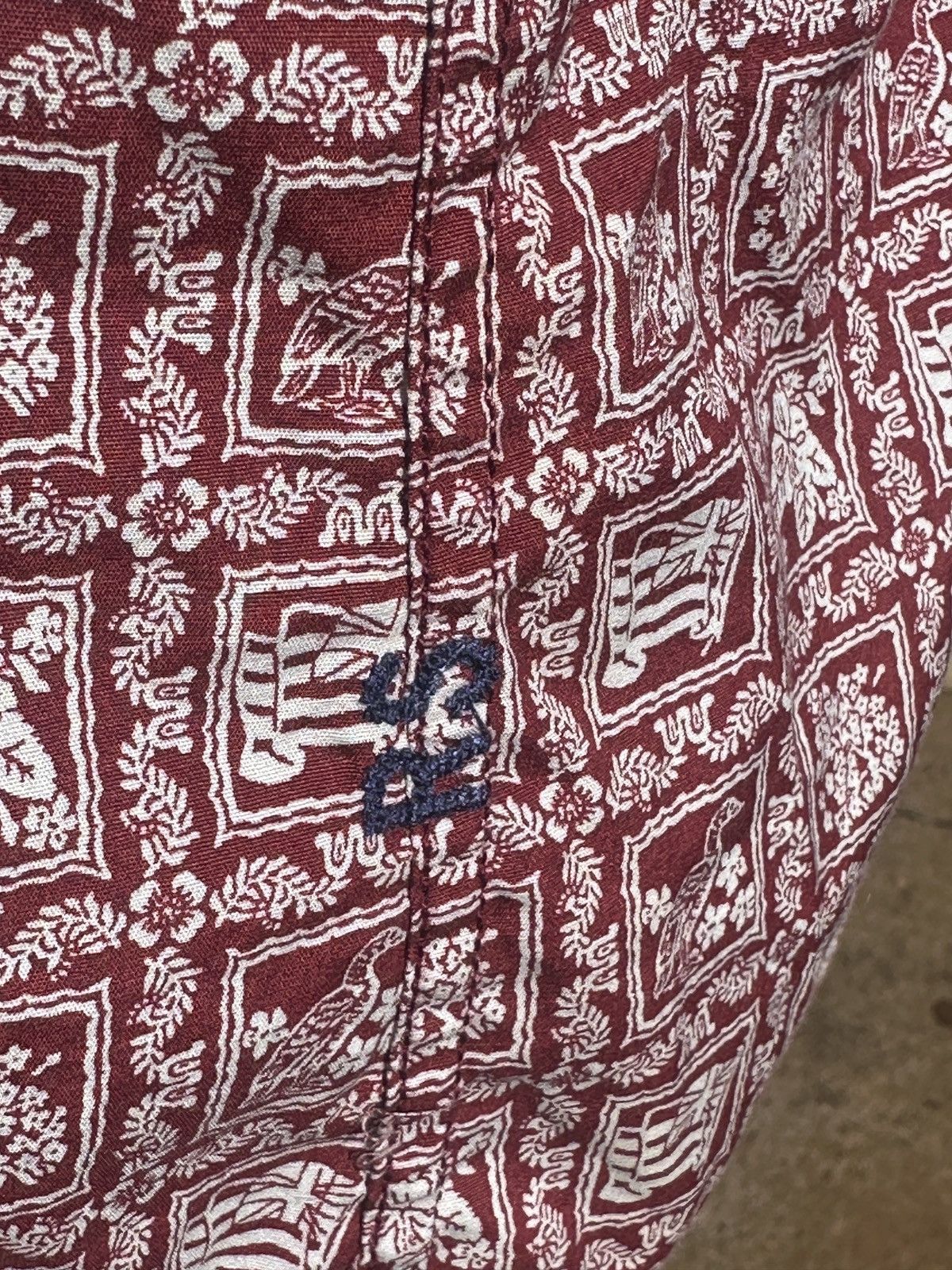 Reyn Spooner Reyn Spooner Tailored Fit Hawaiian Shirt Red Men's XXL Size US XXL / EU 58 / 5 - 4 Thumbnail