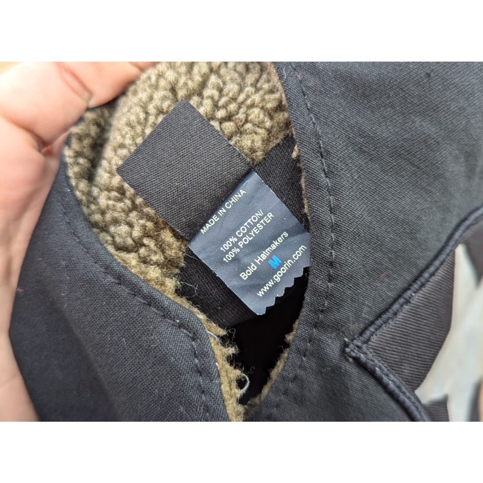 Goorin Bros. Goorin Bros Soft Cap M Black ear Flap Sherpa Insulated Outdoor Winter Balaclava Unisex Adults Men Women Size ONE SIZE - 4 Thumbnail