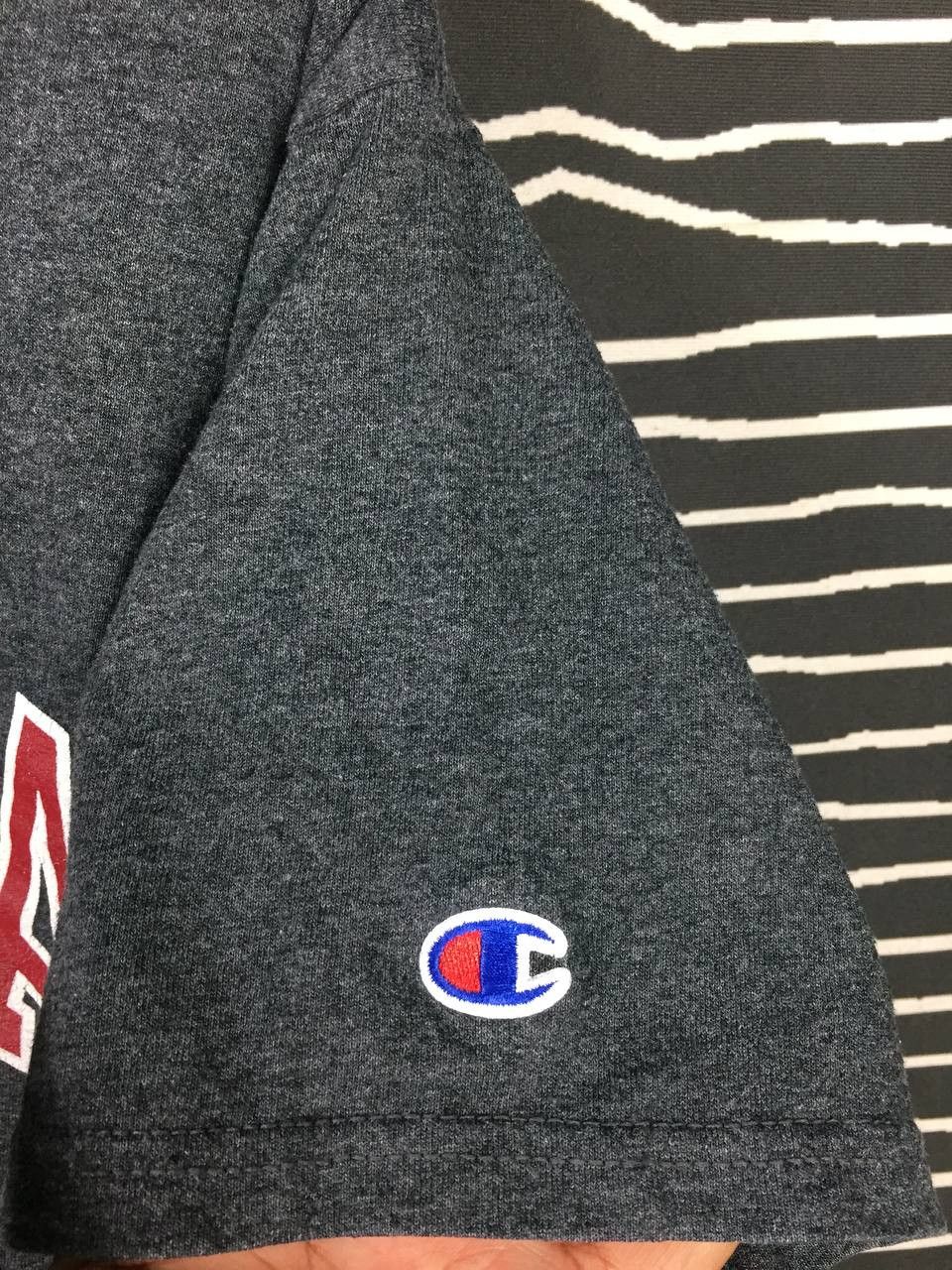 Champion × Vintage Vtg Champion Athletic Apparel Carolina Spell Out Tee Size US M / EU 48-50 / 2 - 6 Thumbnail