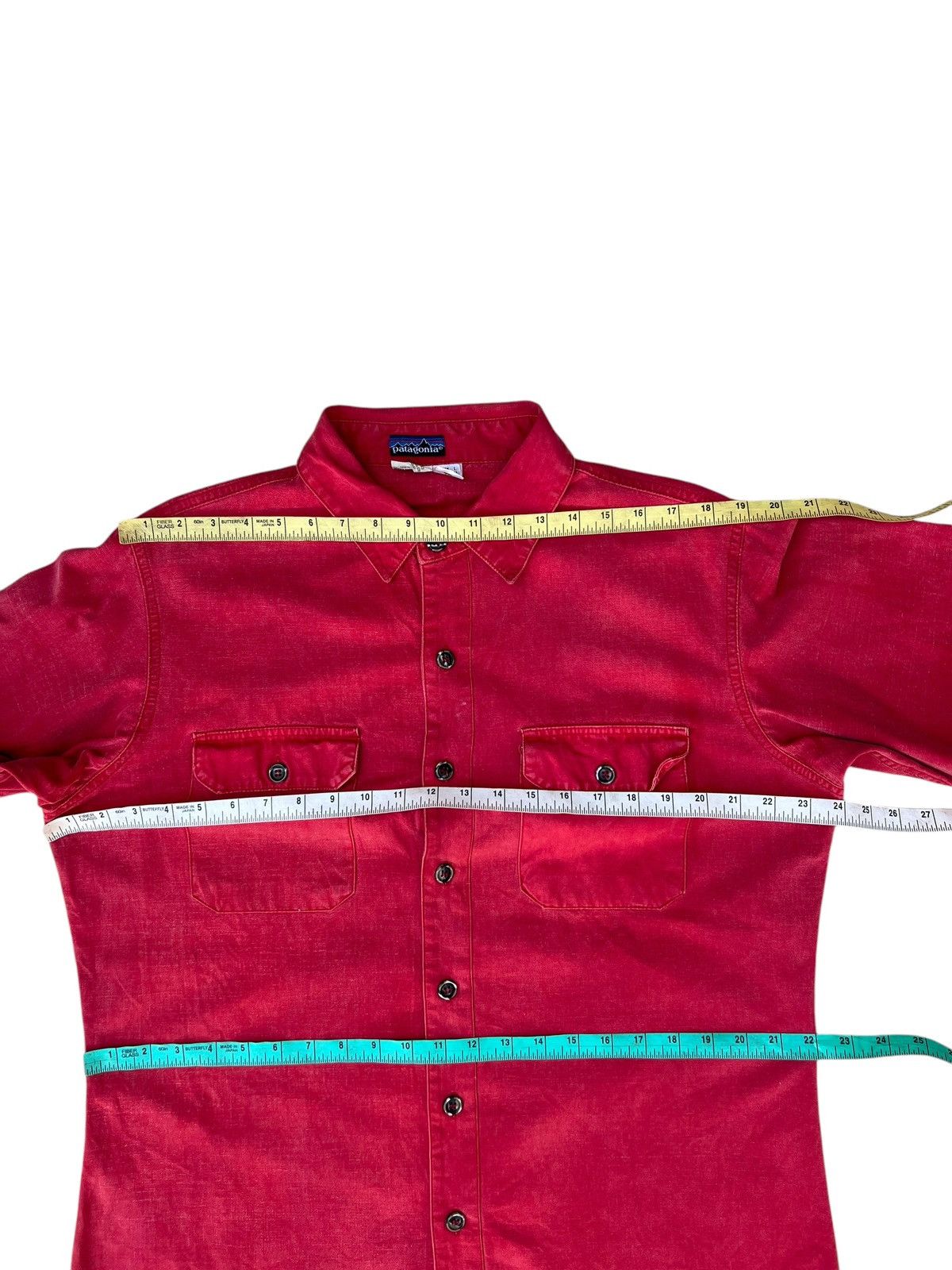 Patagonia Vintage 90s Patagonia Waxed Cotton Canvas Button Shirt Size US L / EU 52-54 / 3 - 2 Thumbnail