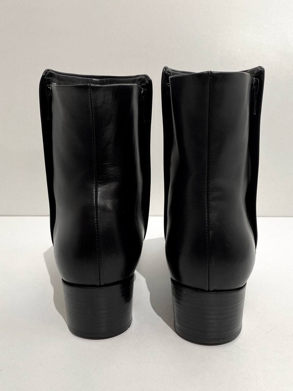 Jil Sander Jil Sander Chelsea Black Zip Leather Boots Shoes Vintage Y2K Size US 9 / IT 39 - 8 Thumbnail