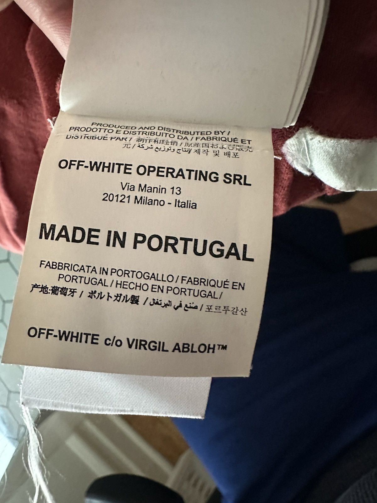 Off-White × Virgil Abloh Off-White Sakura T-Shirt Size XL / US 12-14 / IT 48-50 - 5 Thumbnail
