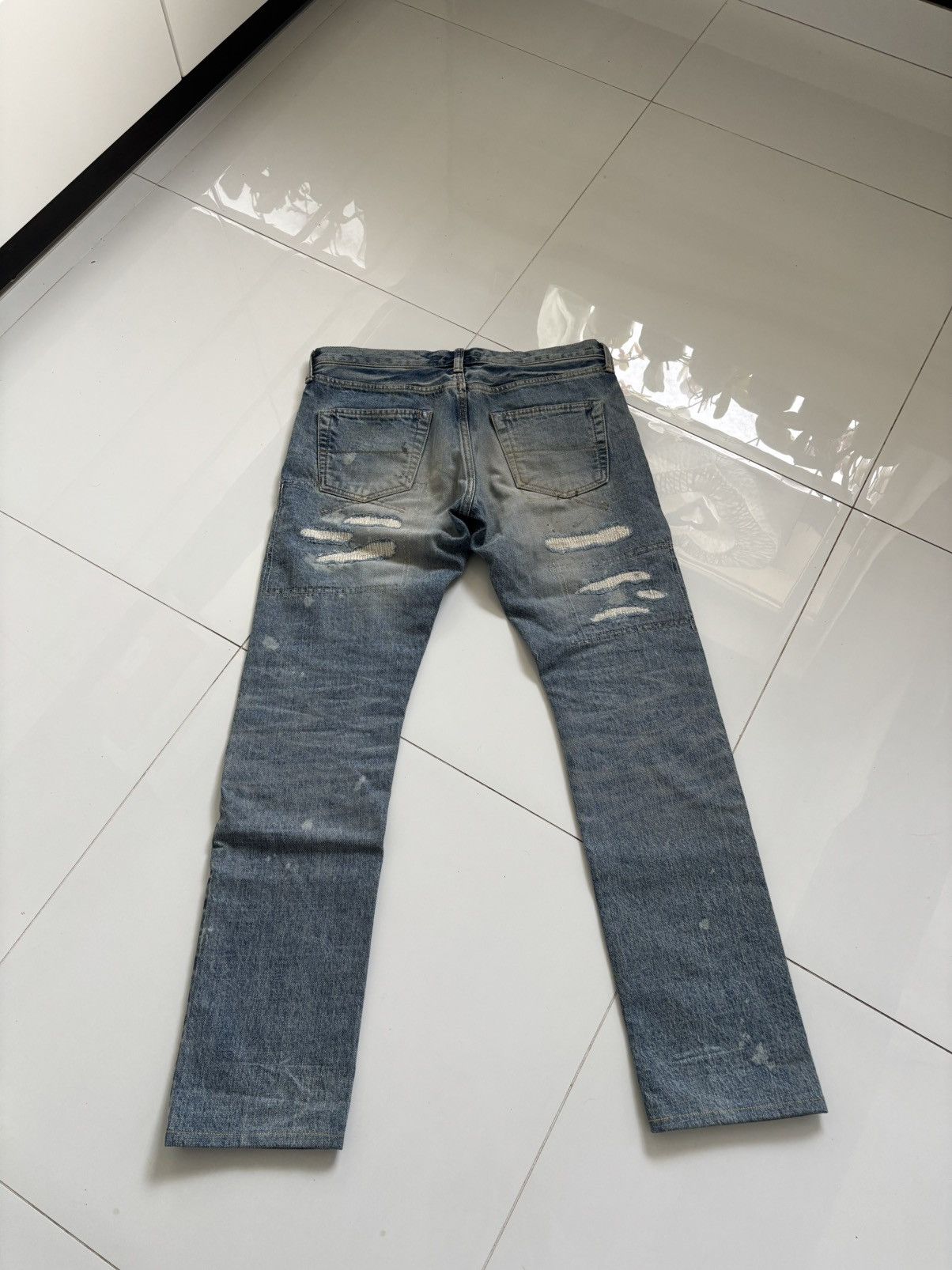 Japanese Brand × Maison MIHARA YASUHIRO rare mihara yasuhiro selvage denim Size US 32 / EU 48 - 4 Thumbnail