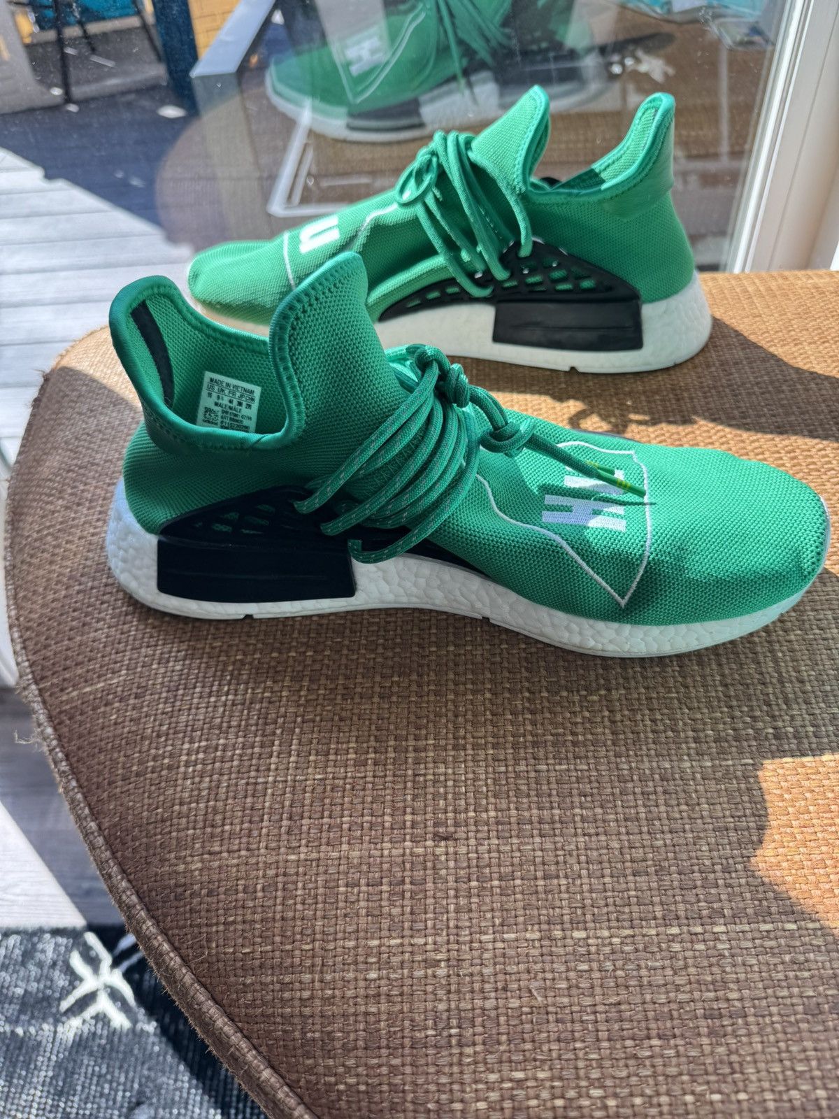 Adidas × Pharrell Pharrell x Adidas Human Race Green - Size 10 Size US 10 / EU 43 - 8 Thumbnail