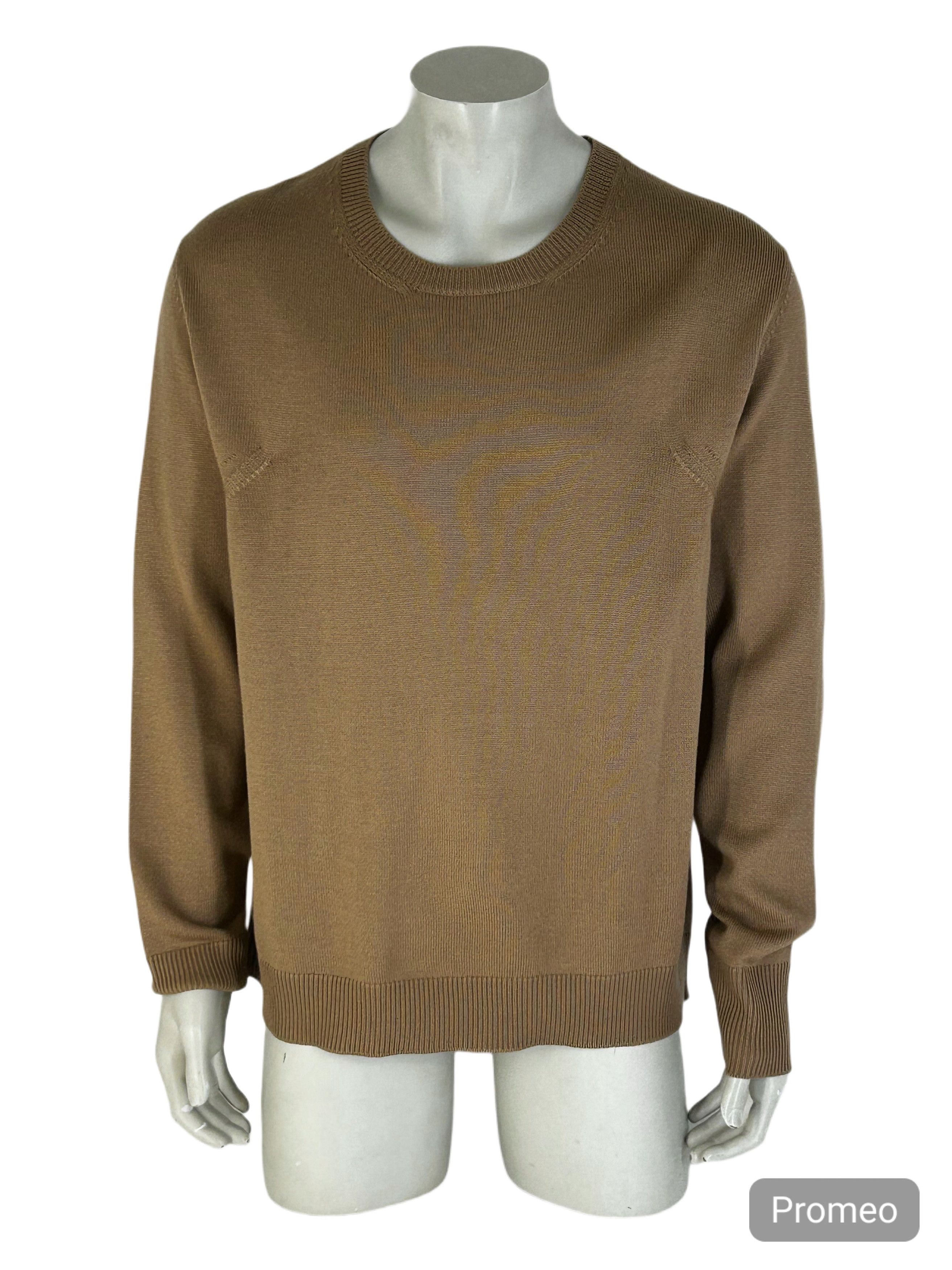 Dior DIOR HOMME SAND PIN TUCK DETAIL CREW NECK KNIT Size US XXL / EU 58 / 5 - 1 Thumbnail