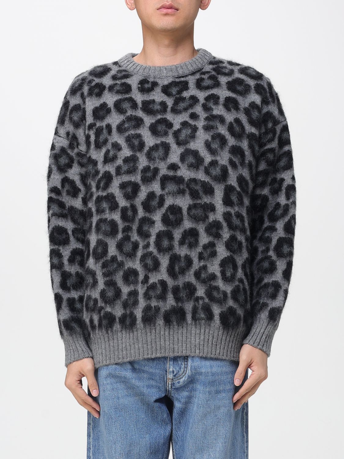 Bottega Veneta Bottega Veneta Sweater Men Grey Size US S / EU 44-46 / 1 - 1 Thumbnail
