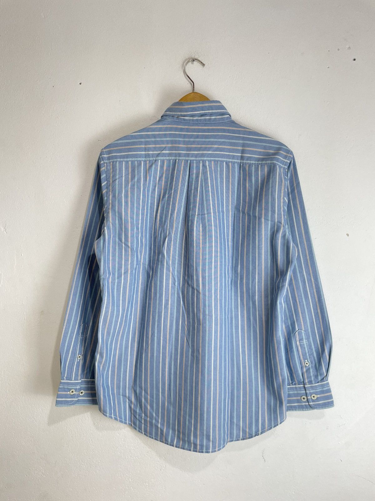 Sergio Tacchini Sergio Tacchini Classic Striped Shirt Logo Pocket Size US M / EU 48-50 / 2 - 7 Thumbnail