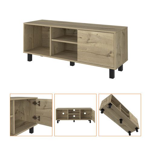 Designer × Homemade Tv Stand for TV´s up 43" Three Open Shelves Fredericia, One Size US L / EU 52-54 / 3 - 2 Thumbnail