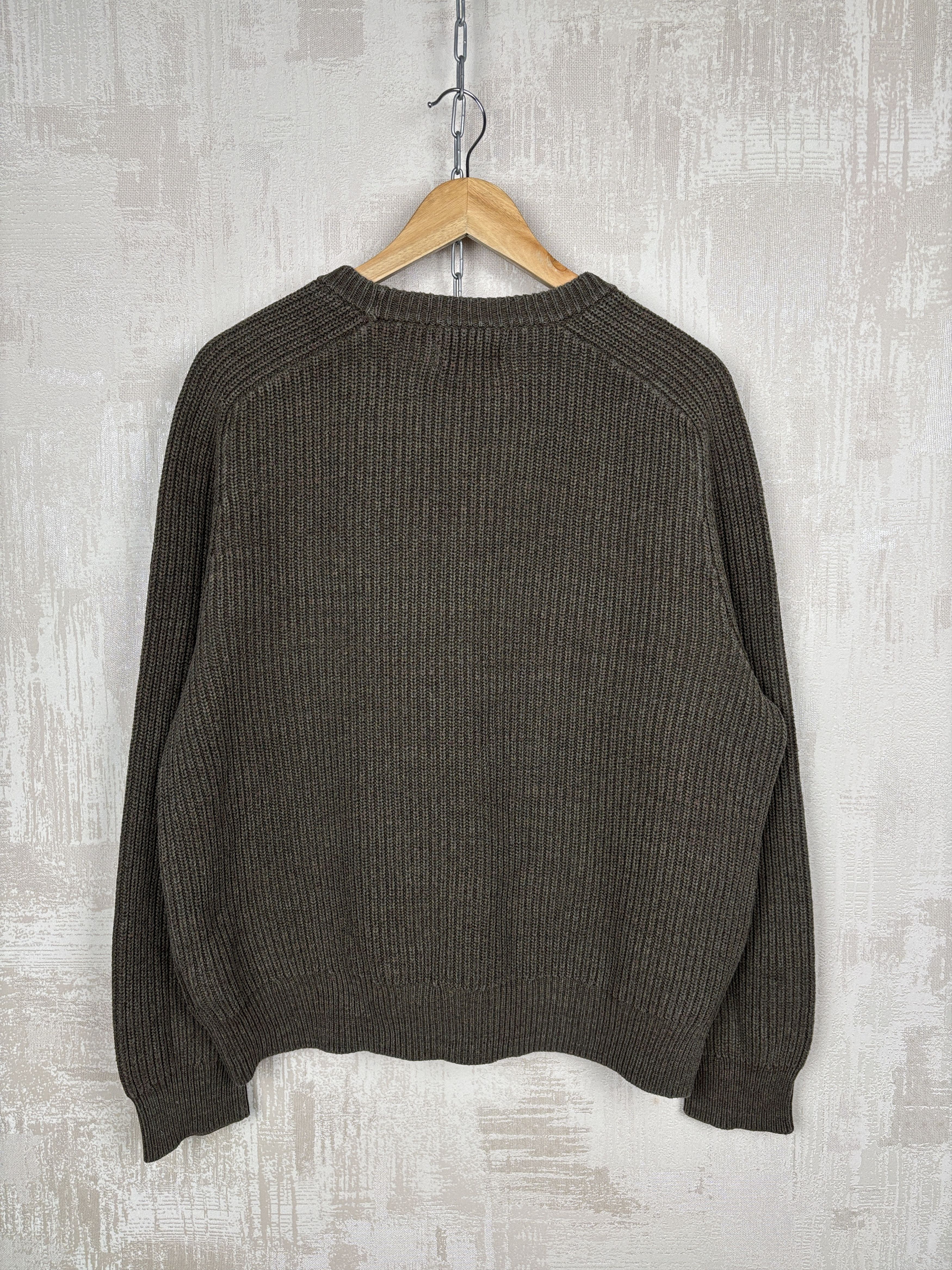 Polo Ralph Lauren Polo Ralph Lauren Crew Neck Fisherman Sweater Olive Size US M / EU 48-50 / 2 - 16 Thumbnail