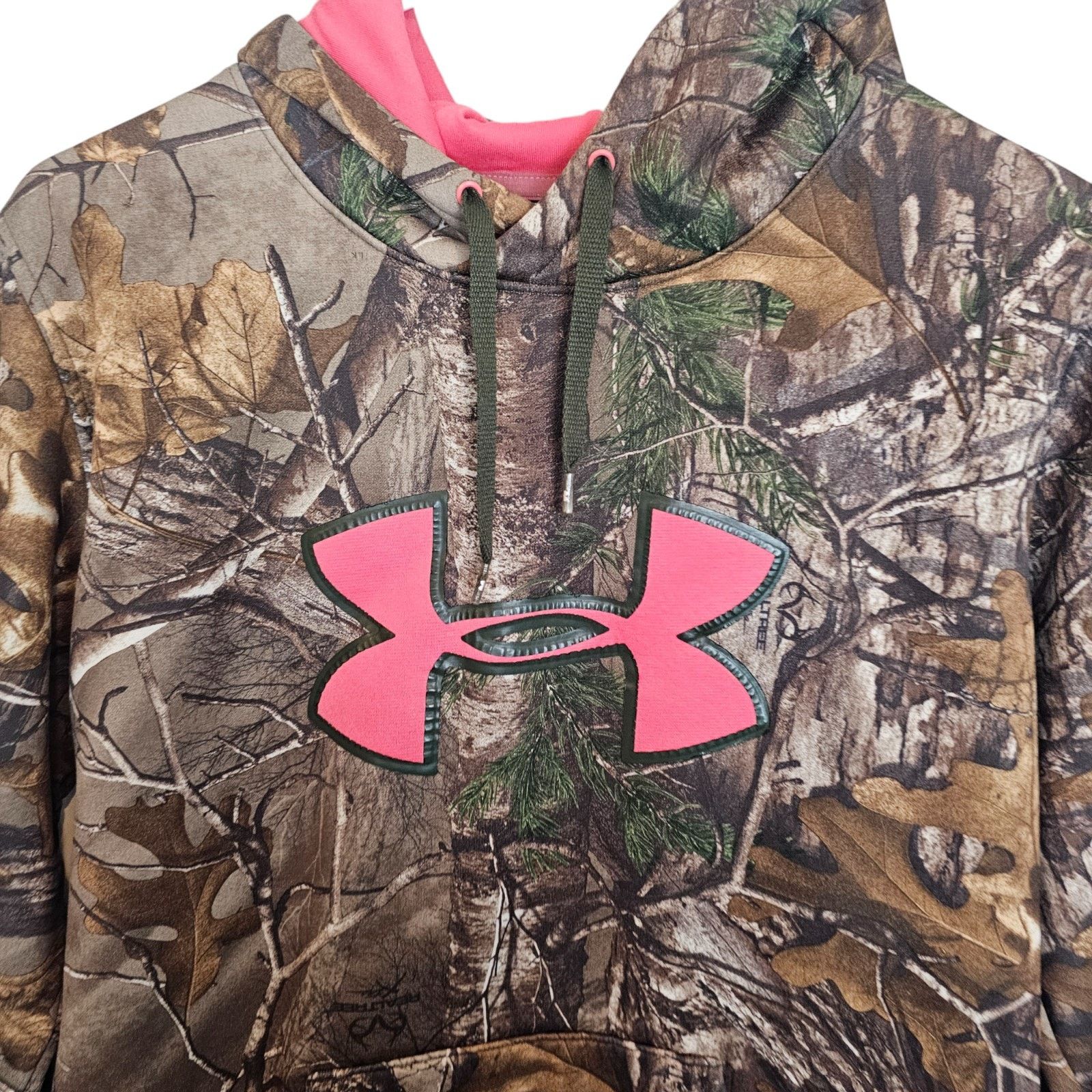 Under Armour Under Armour Womens Realtree Camo Hoodie Sweatshirt M Hunt Size M / US 6-8 / IT 42-44 - 2 Thumbnail