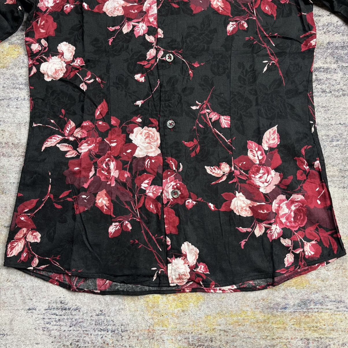 Tornado Mart Tornado Mart Japan flower jacquard button up shirt Size US M / EU 48-50 / 2 - 6 Thumbnail