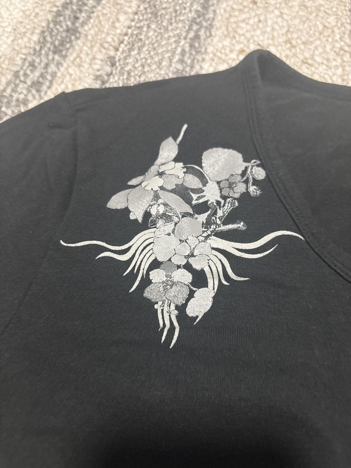 Roen Roen floral skull T shirt Size US M / EU 48-50 / 2 - 5 Thumbnail