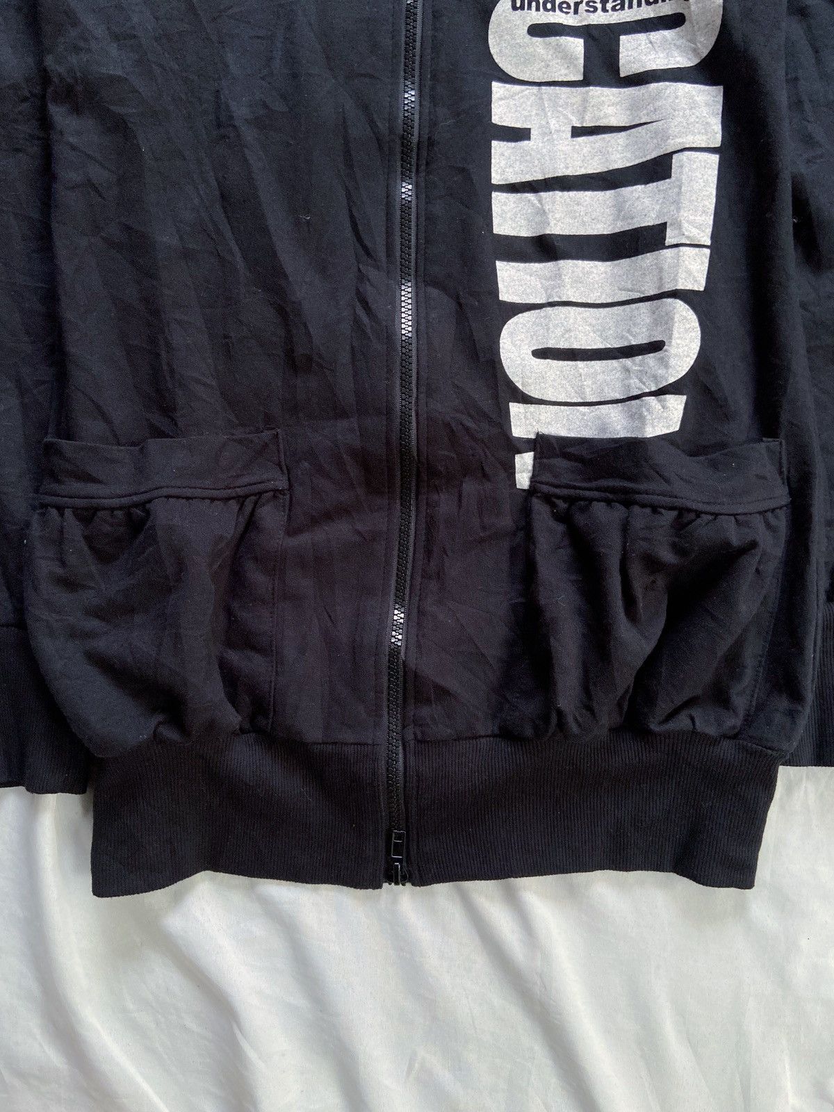 Japanese Brand JENNY THONG EDUCATION ZIP HOODIE hytseric glamour undercover Size US S / EU 44-46 / 1 - 6 Thumbnail
