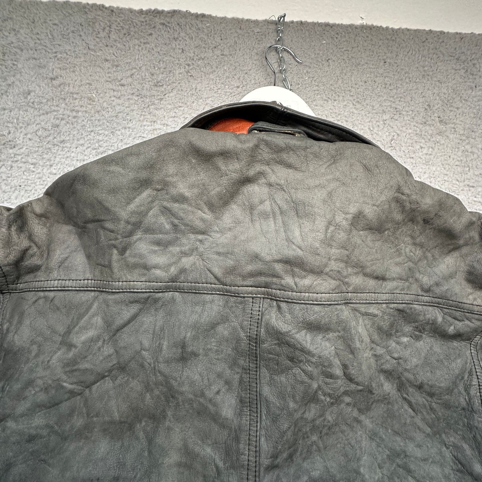 Timberland VTG 1994 Timberland Leather Aviator Jacket Medium Distressed Size US M / EU 48-50 / 2 - 9 Thumbnail