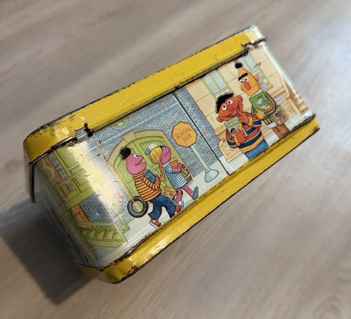 Vintage 1979 Sesame Street Aladdin Industries Metal Lunch Box Size ONE SIZE - 2 Thumbnail