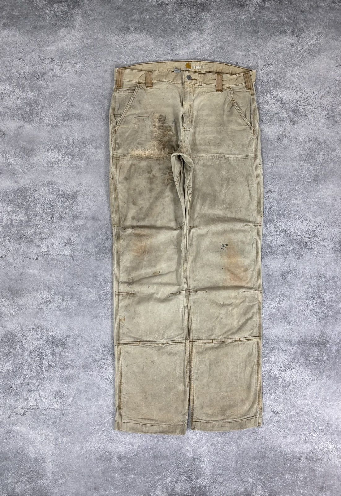Carhartt Vintage Carhartt USA Relaxed Fit Double Knee Baggy Pants Size US 34 / EU 50 - 1 Thumbnail