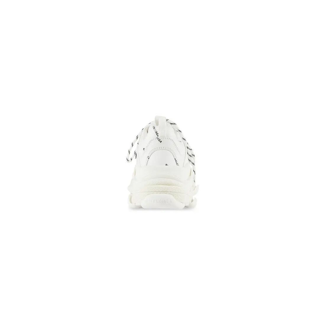 Balenciaga o1mt1gz0225 Triple S Sneakers Allover Logo in White Size US 7 / EU 40 - 4 Thumbnail