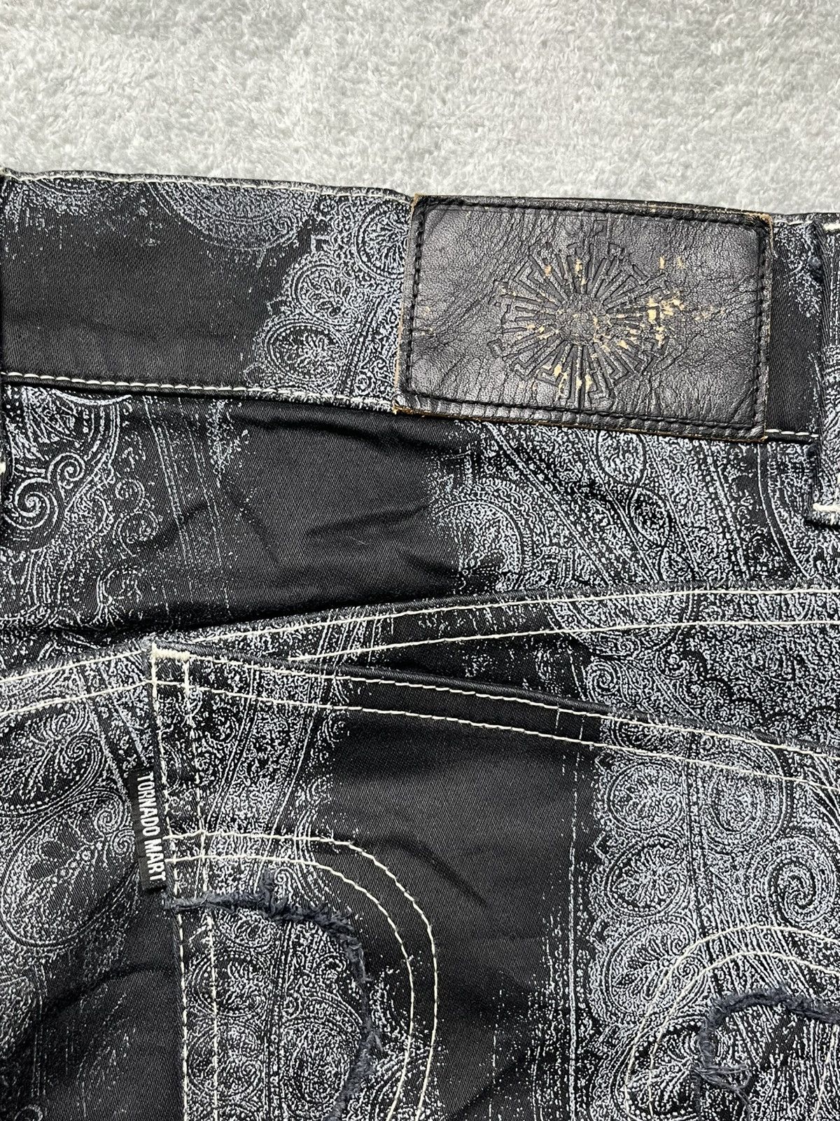 Tornado Mart Tornado mart - Paisley flared pants Size US 33 - 9 Thumbnail