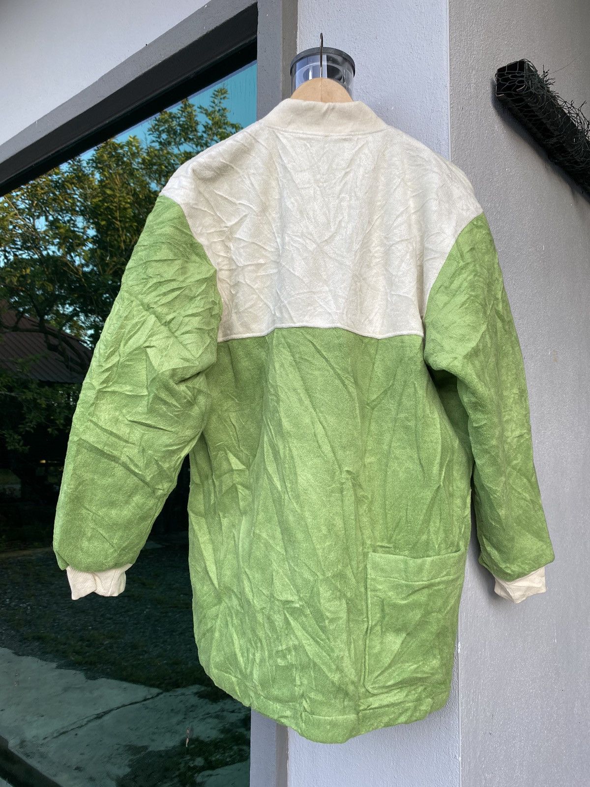Japanese Brand × Mr. Junko × Vintage Vintage Mr Junko Green Fleece Jacket Size US L / EU 52-54 / 3 - 6 Thumbnail