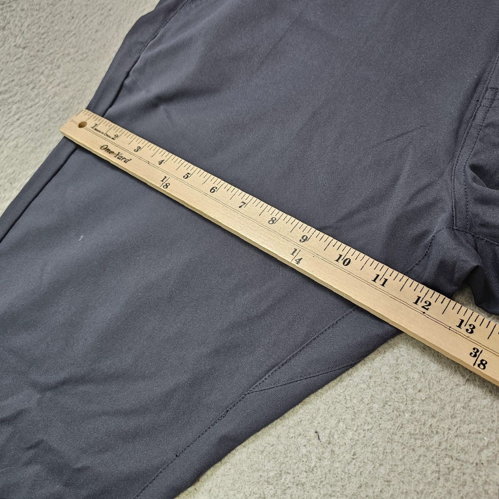 Vintage Jack Archer Pants Mens 34x30 Deep Blue Tapered Chino Reflective Tech Size US 34 / EU 50 - 5 Thumbnail
