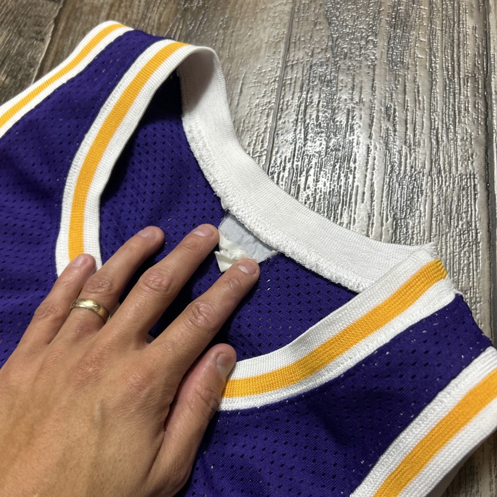 Other VINTAGE JERRY WEST LOS ANGELES LAKERS JERSEY Size US XXL / EU 58 / 5 - 3 Thumbnail