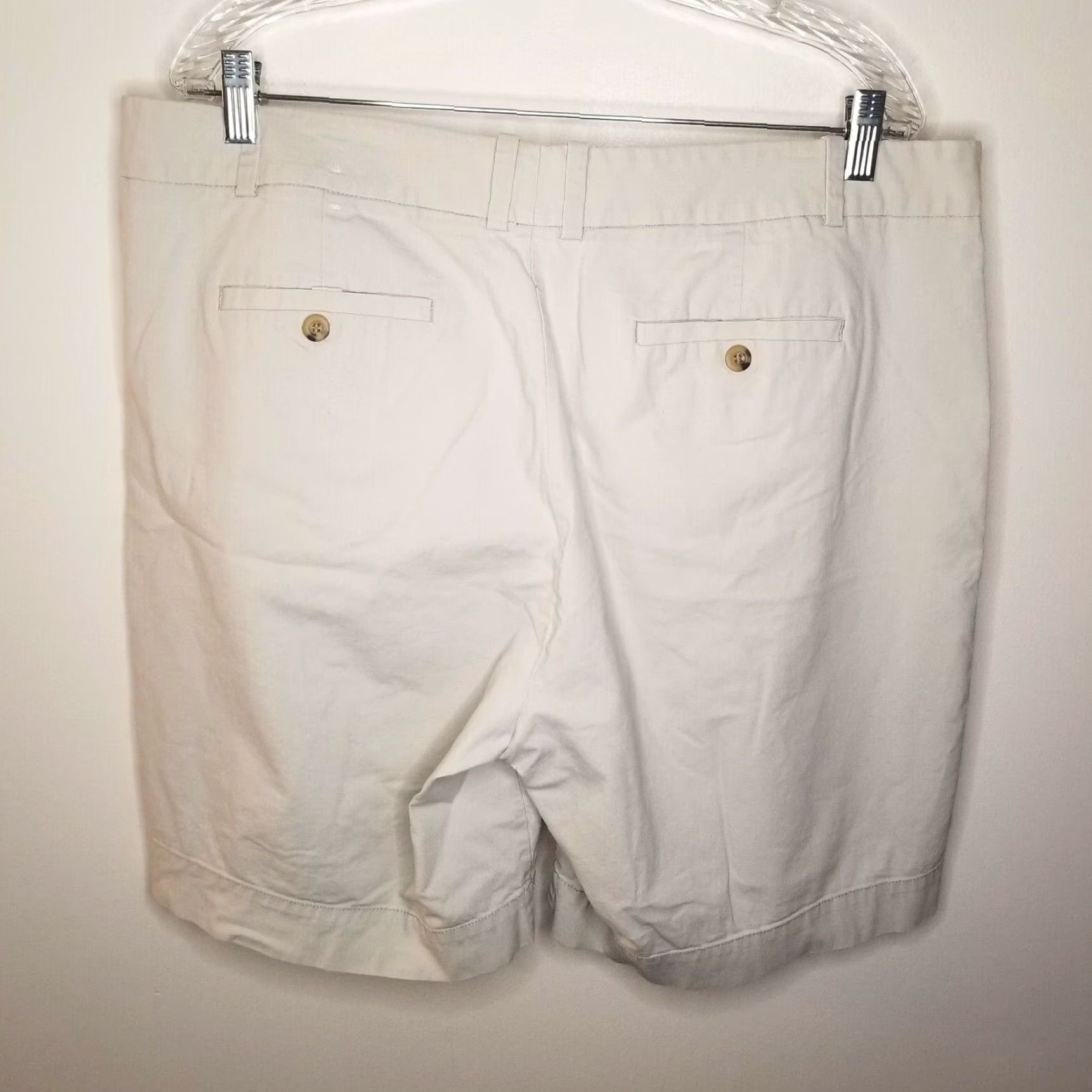 Dockers DOCKERS Beige Chino Shorts Womens Size 16 Regular Size 38" / US 16 / IT 52 - 4 Thumbnail