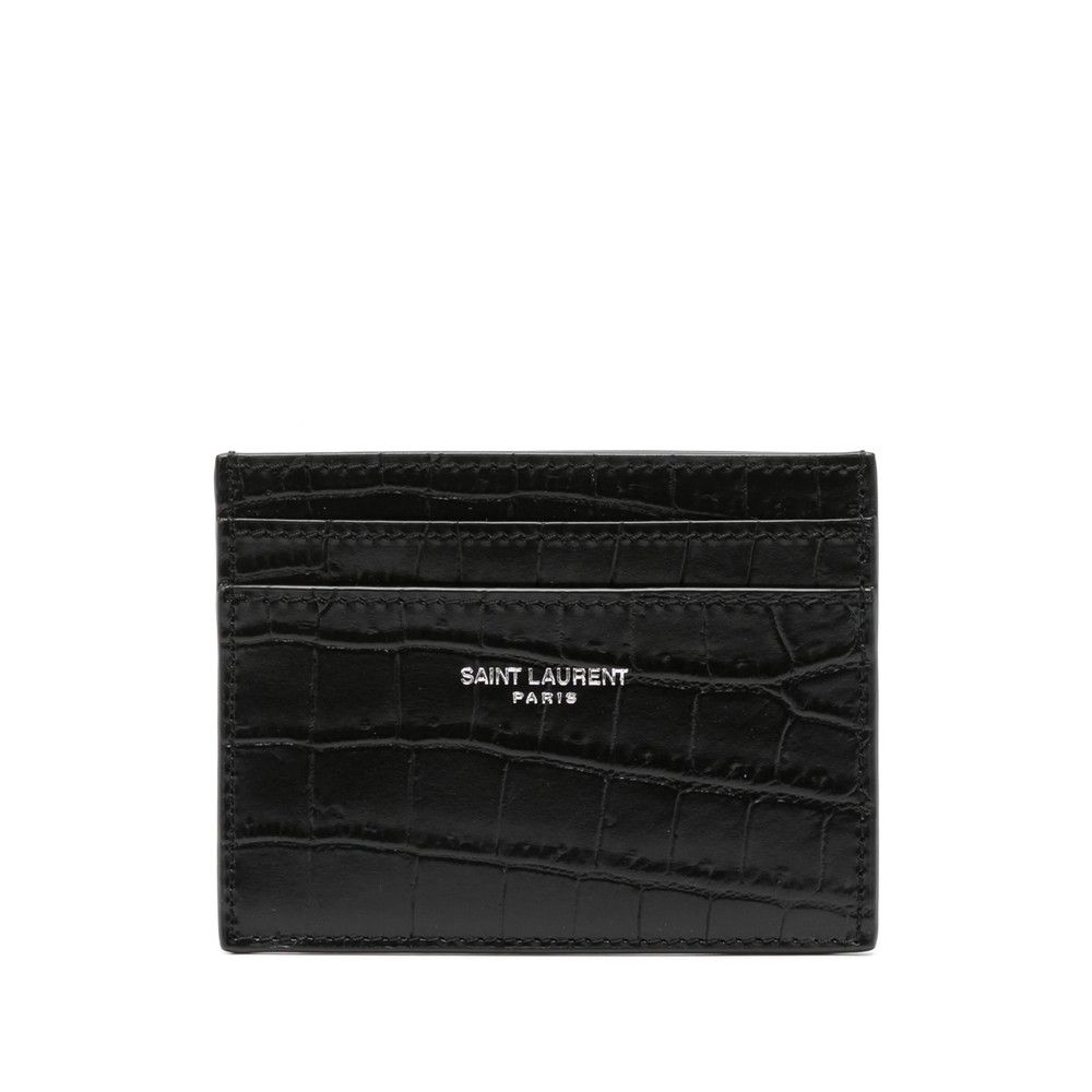 Saint Laurent Paris Saint Laurent BLACK Wallets & Cardholders Size ONE SIZE - 1 Thumbnail