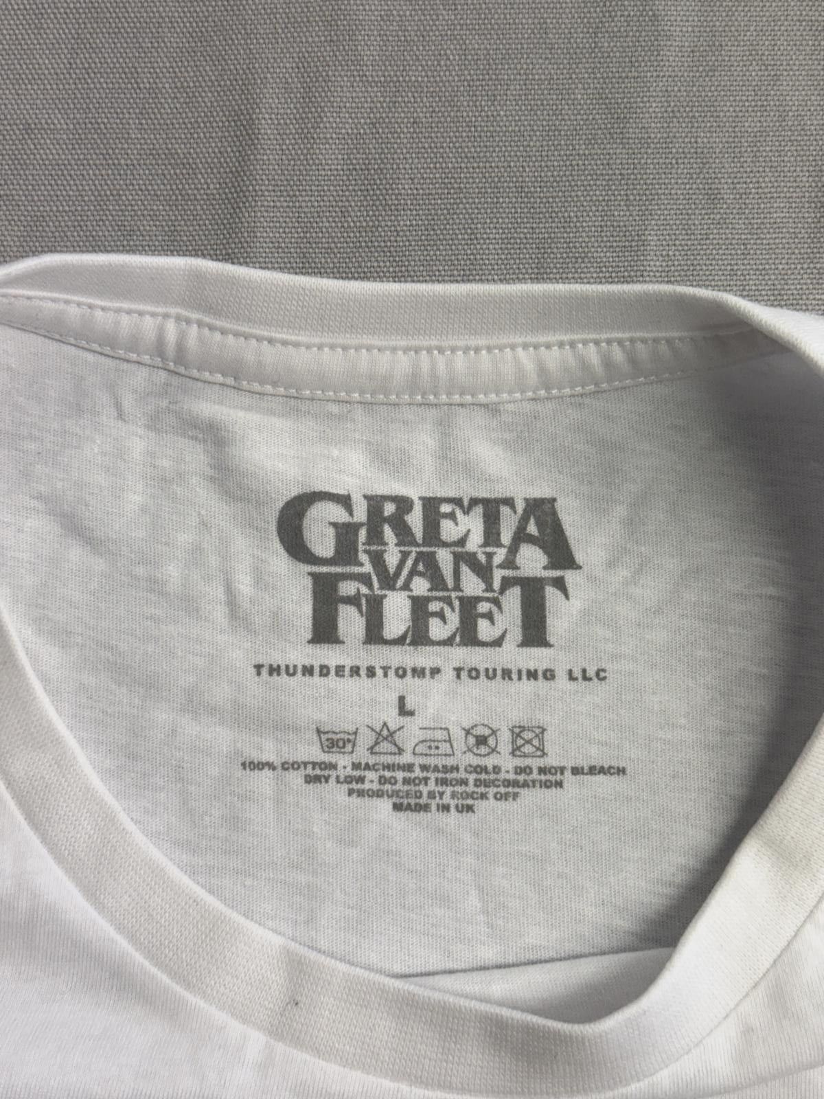 Designer Greta Van Fleet T-shirt Tour Butterfly 2022 Tee - L Size US L / EU 52-54 / 3 - 2 Thumbnail