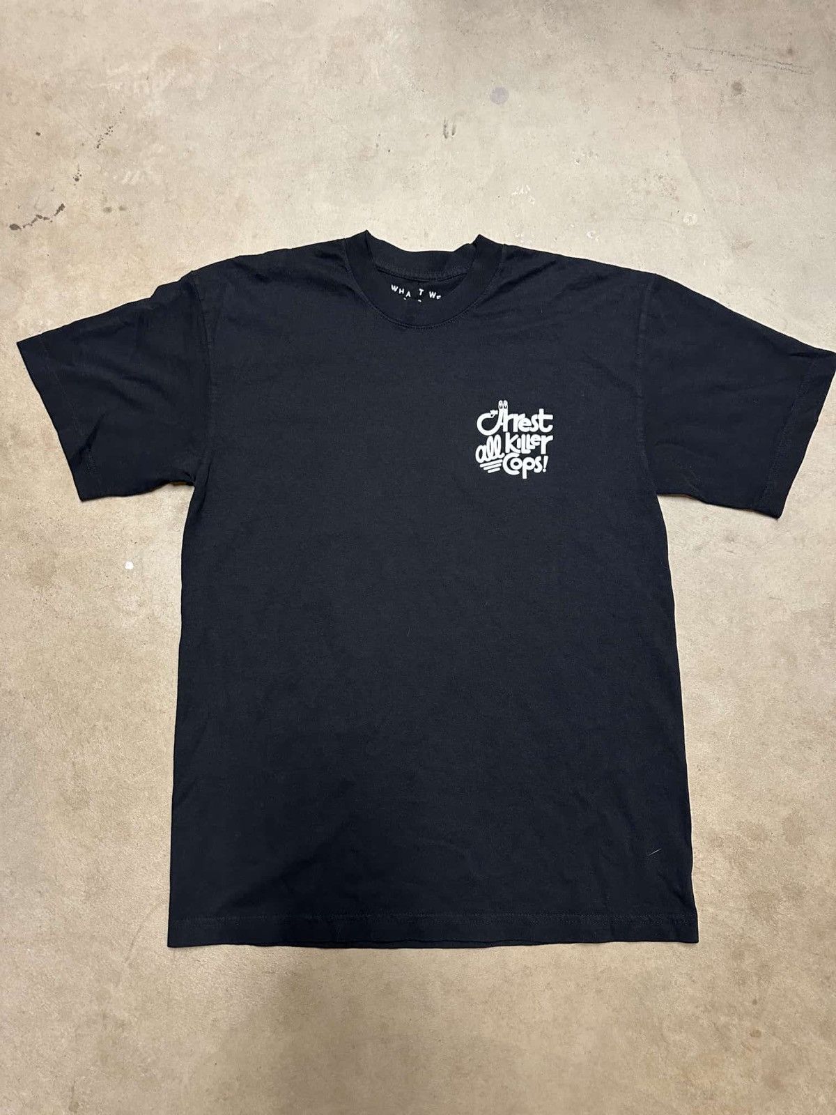 Hidden Characters Hidden Characters Arrest All Killer Cops Tee Black Size US M / EU 48-50 / 2 - 1 Thumbnail