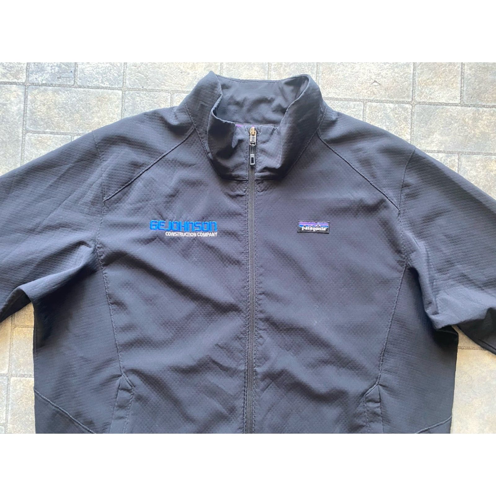 Patagonia Patagonia Jacket Full Zip Men XL Black Embroidery Worn Wear Embroidered? Size US XL / EU 56 / 4 - 4 Thumbnail