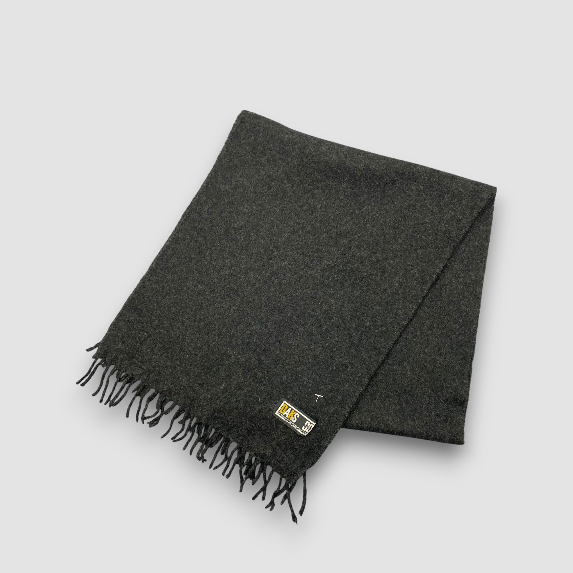 DAKS Vintage DAKS London Scarf Muffler Wool Winter Fringe Scarves Size ONE SIZE - 3 Thumbnail