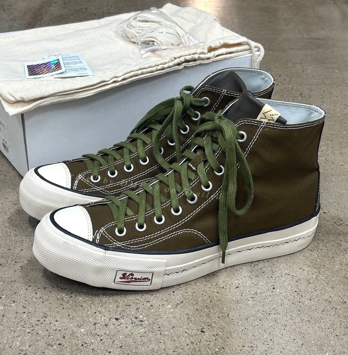 Visvim Visvim Skagway Hi High-Top Sneakers Size US 10 / EU 43 - 1 Thumbnail