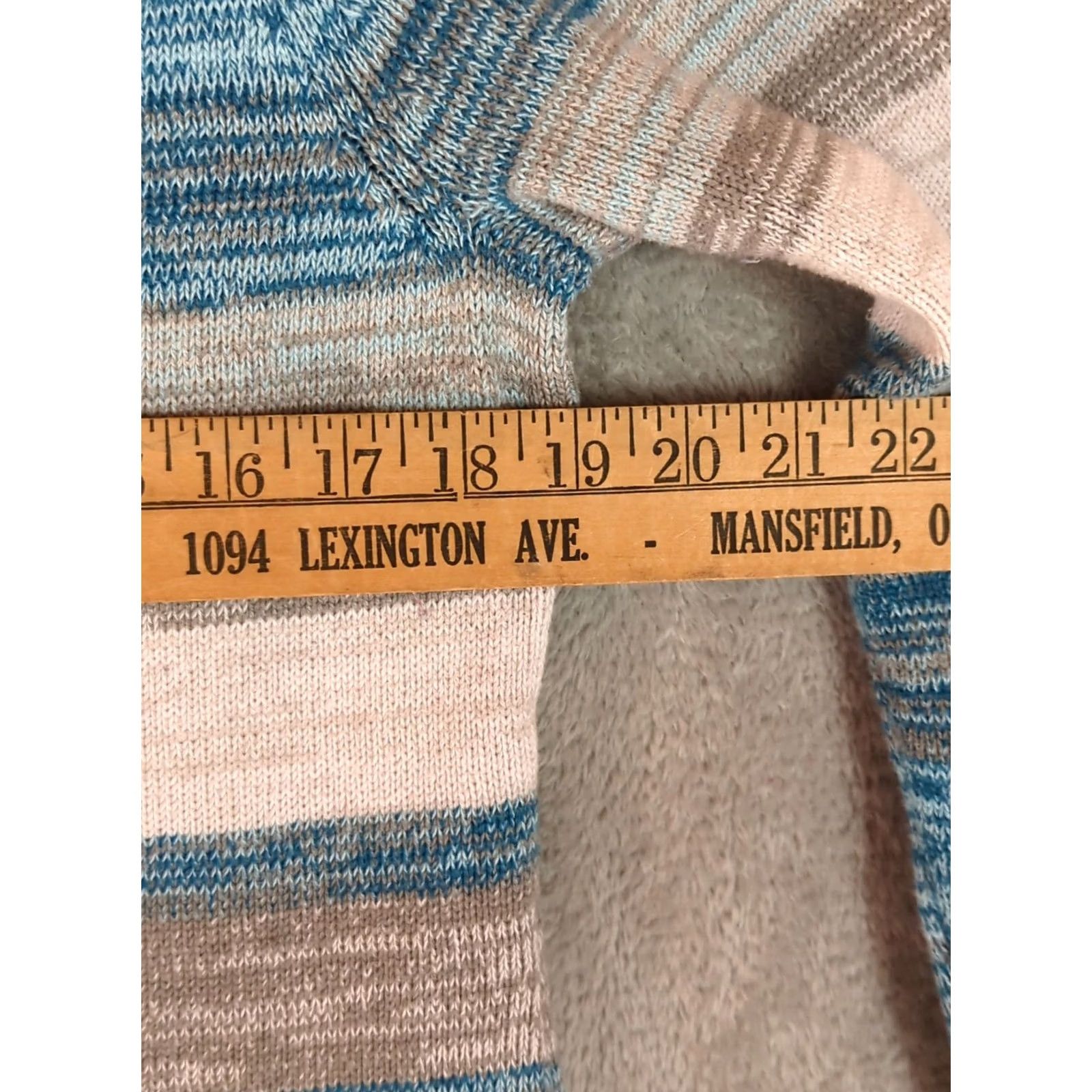 Eddie Bauer Eddie Bauer Women's Multicolored Long Sleeve Split Neck Rolled Hem Sweater M Size M / US 6-8 / IT 42-44 - 5 Thumbnail