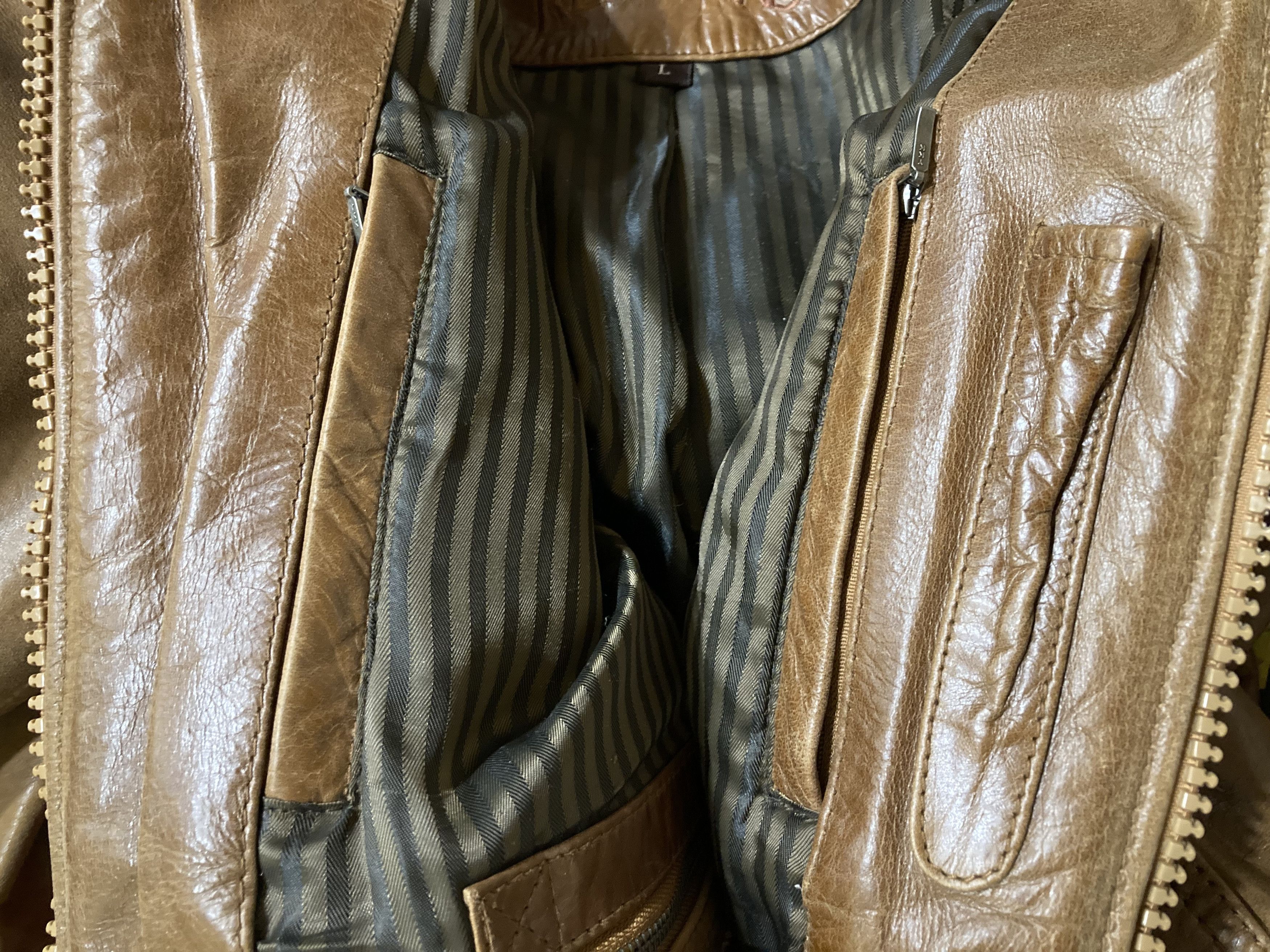 Vintage Vintage REDSKINS Leather jacket Size US L / EU 52-54 / 3 - 8 Thumbnail