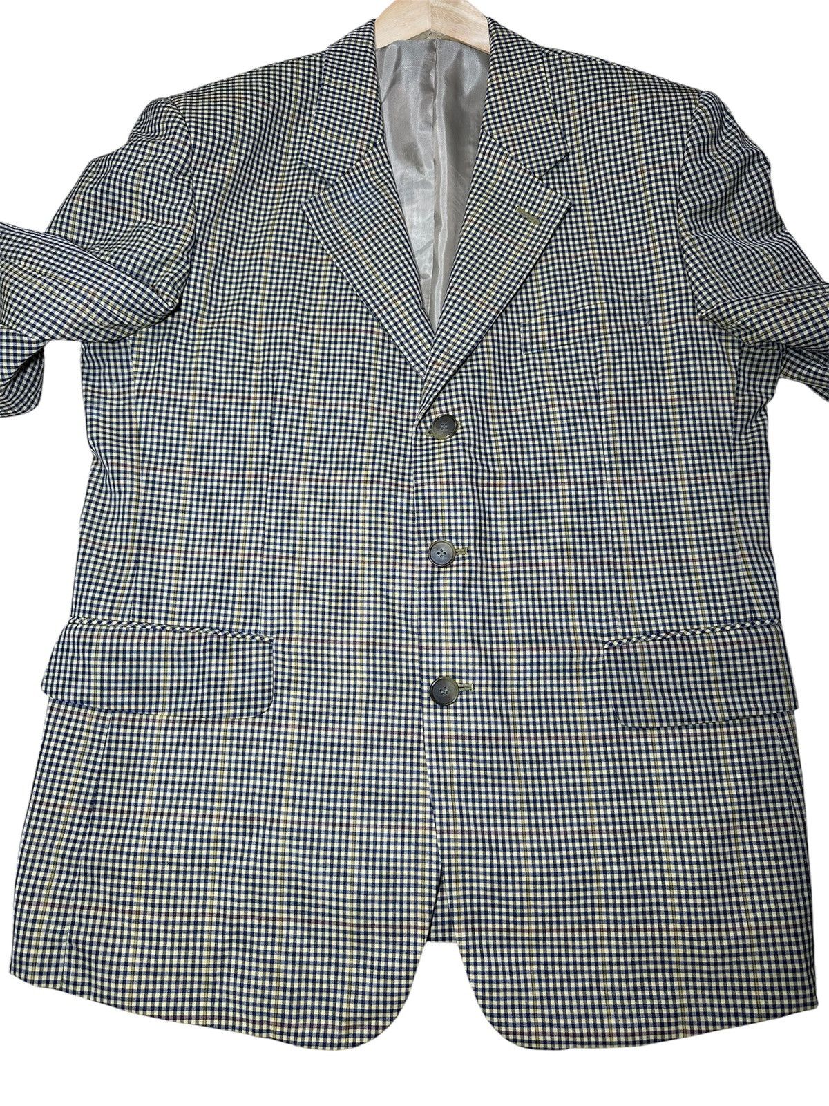 Japanese Brand Vintage Crocodile Blazer Size 40R - 4 Thumbnail
