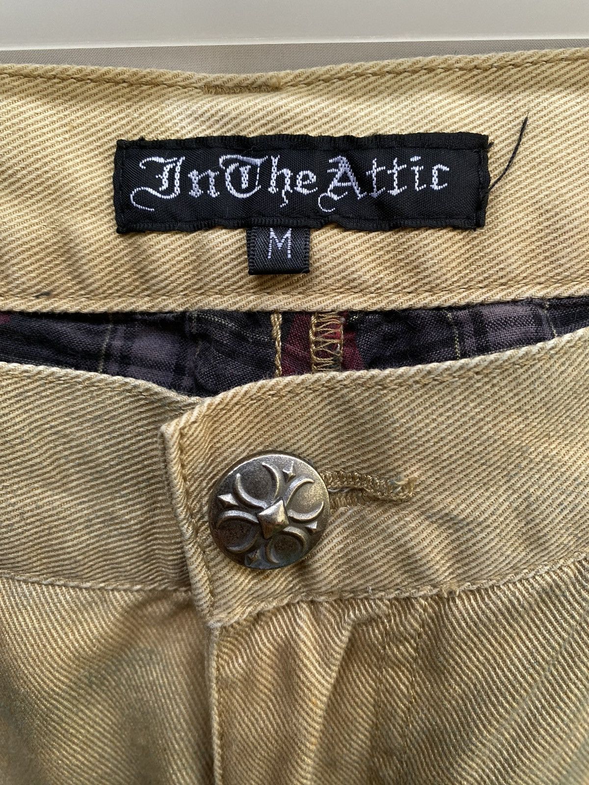 In The Attic Vintage Y2K InTheAttic Punk Seditionaries Buckle-back Jeans Size US 31 - 18 Thumbnail
