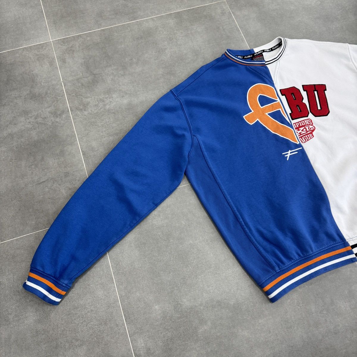 Fubu FUBU Embroidered Logo Hip Hop Y2K Sweatshirt Men Size L Size US L / EU 52-54 / 3 - 3 Thumbnail