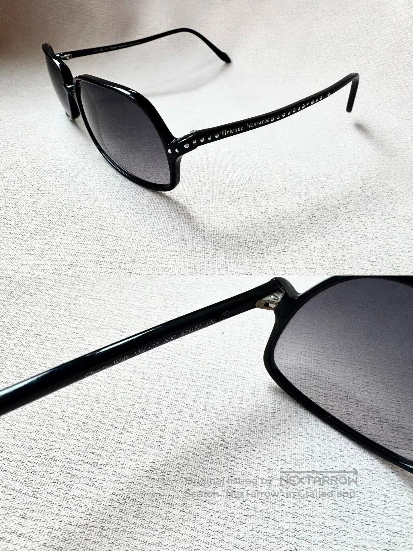 Vivienne Westwood vivienne westwood vintage letter sunglasses. Size ONE SIZE - 4 Thumbnail