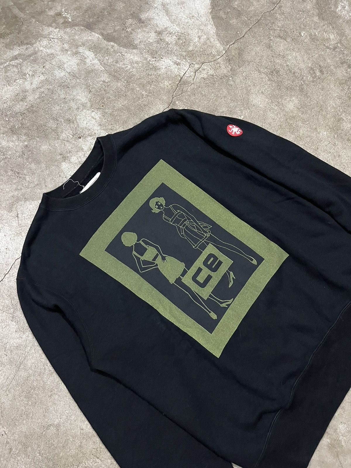 Cav Empt × Japanese Brand F/W 2014 Cav Empt Other Side #2 Crewneck Sweatshirt Size US L / EU 52-54 / 3 - 2 Thumbnail