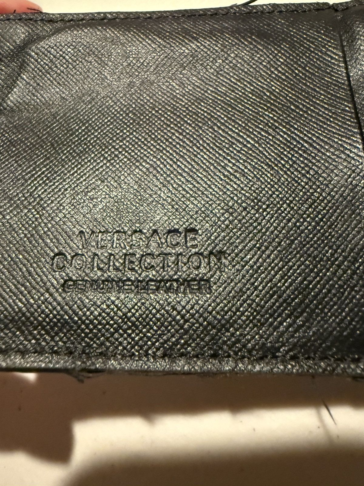 Versace medusa insignia saffiano leather wallet | versace Size ONE SIZE - 3 Thumbnail