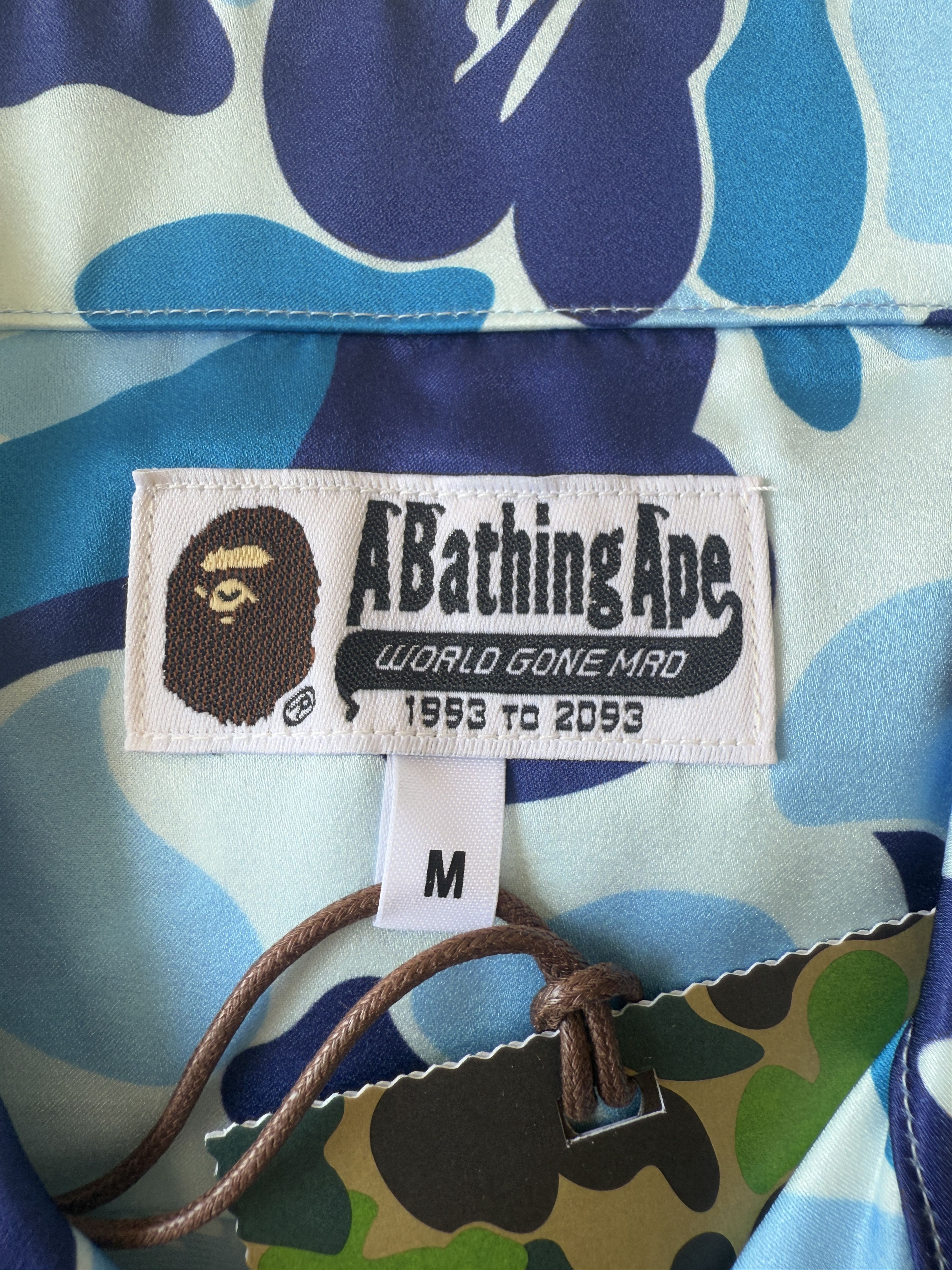 Bape BAPE ABC CAMO OPEN COLLAR SS SHIRTS (SS25) Size US M / EU 48-50 / 2 - 8 Thumbnail