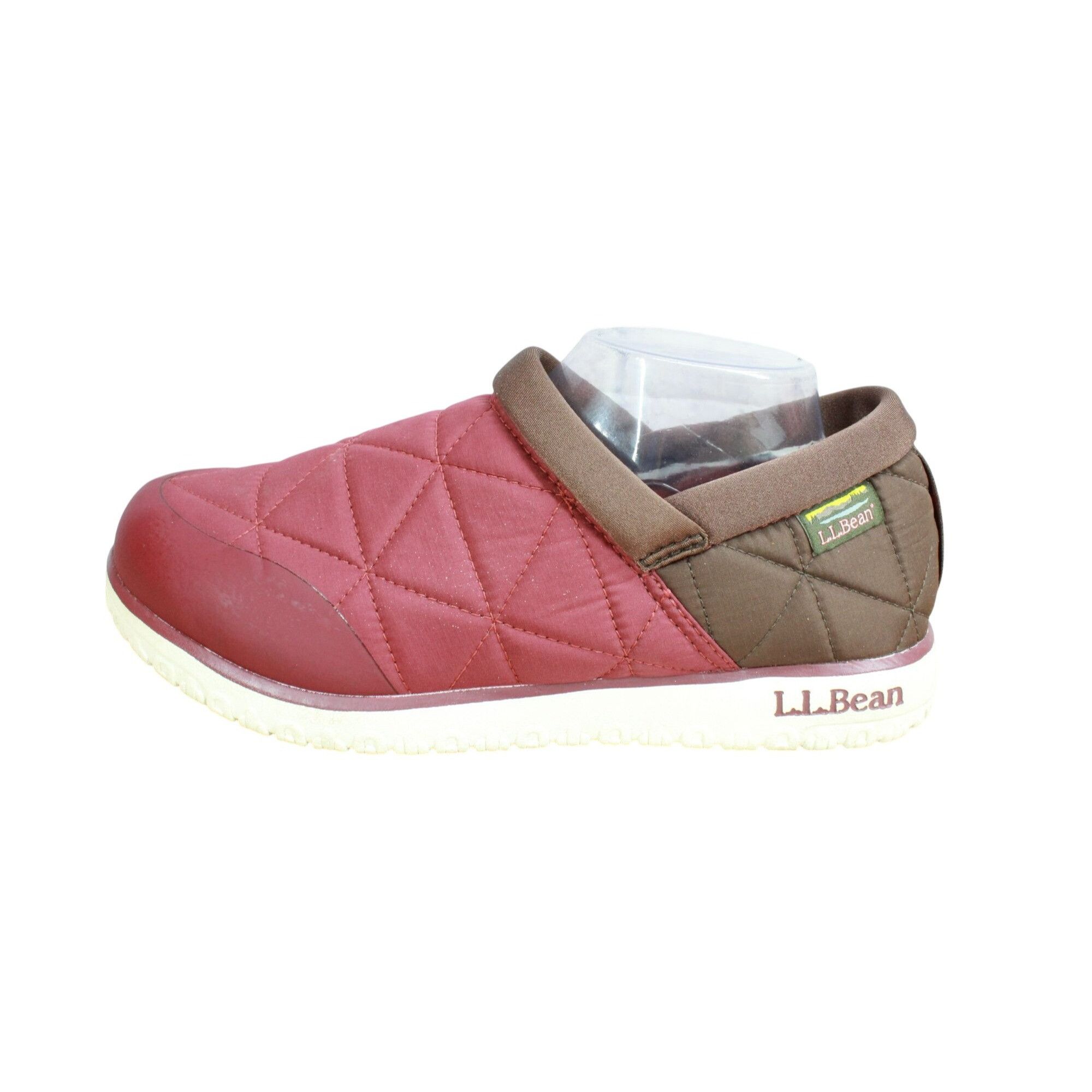 L.L. Bean LL Bean Burgundy Brown Quilted Ultralight PrimaLoft Slip-Ons Size US 9 / EU 42 - 1 Thumbnail