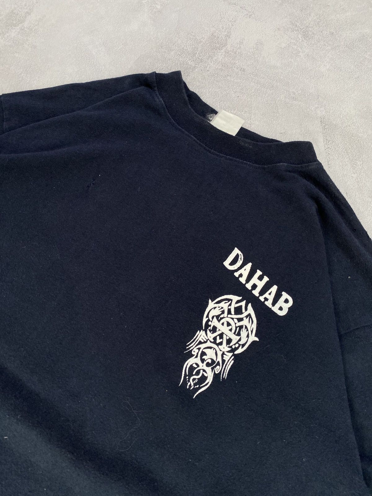 Japanese Brand ⚜️ Vintage T Shirt Big Abstract Logo Rave Style Y2K Size US L / EU 52-54 / 3 - 4 Thumbnail